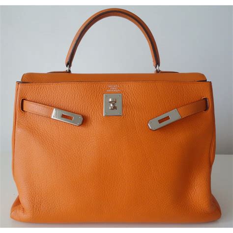 sac kelly hermes orange prix|Hermes kelly couture.